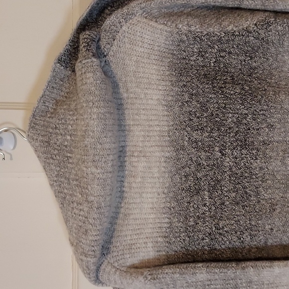 Look By M Sailor Collar Gradient Cardigan One Size - Picture 14 of 14